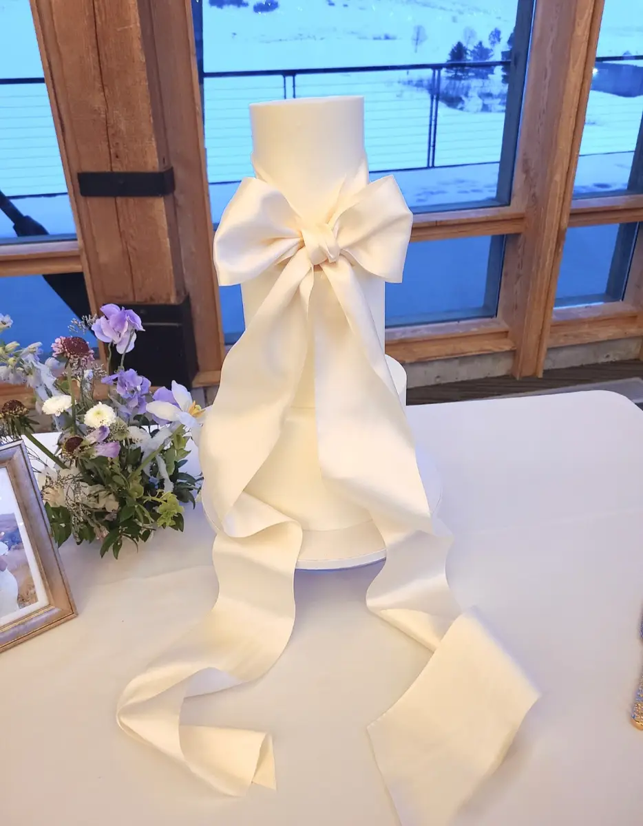 Wedding cupcakes by Sweet E's Bakery — custom design