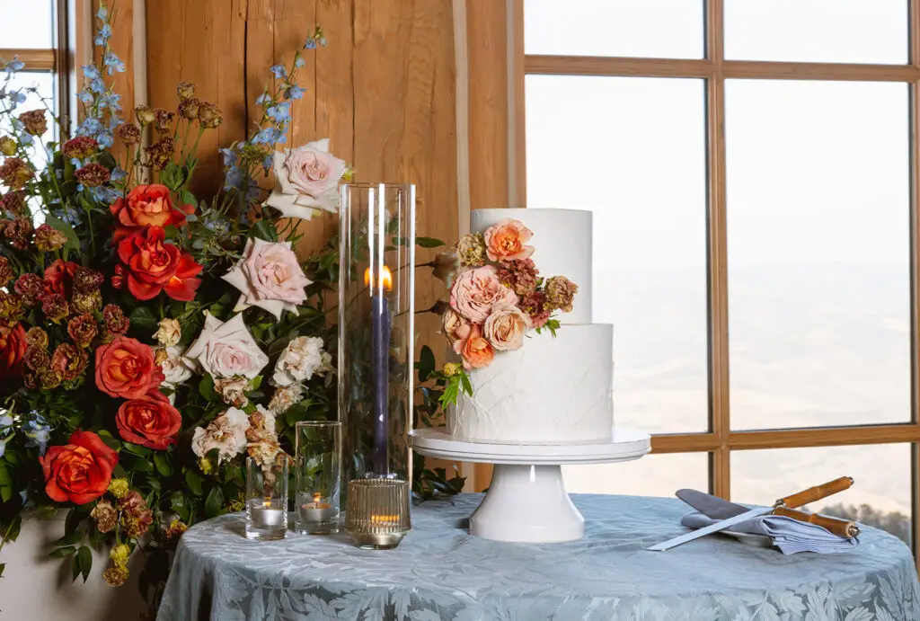 Mountain Wedding Cake, Sweet E's Bakery, Utah