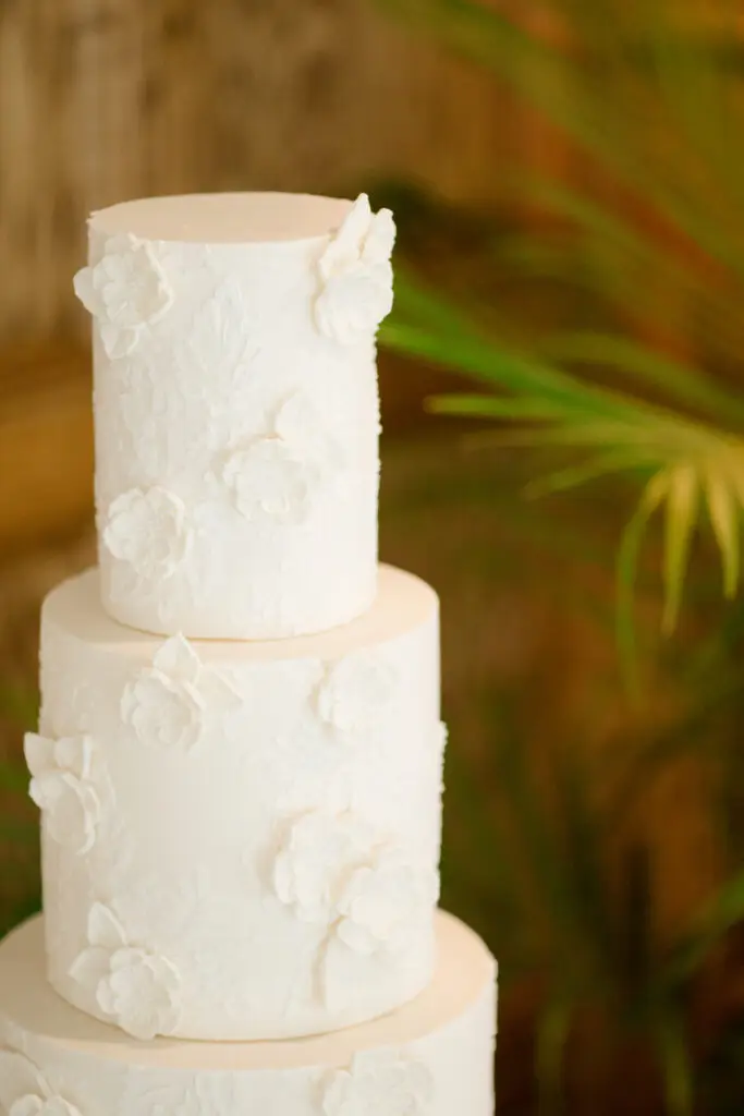 Wedding cake at Northridge Valley Event Center, Utah, Sweet E's Bakery
