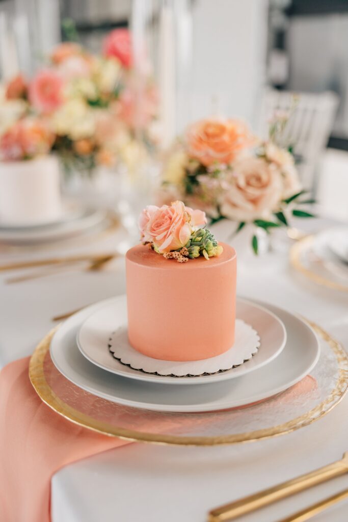 Mini Personal Wedding Cake, Sweet E's Bakery, Utah
