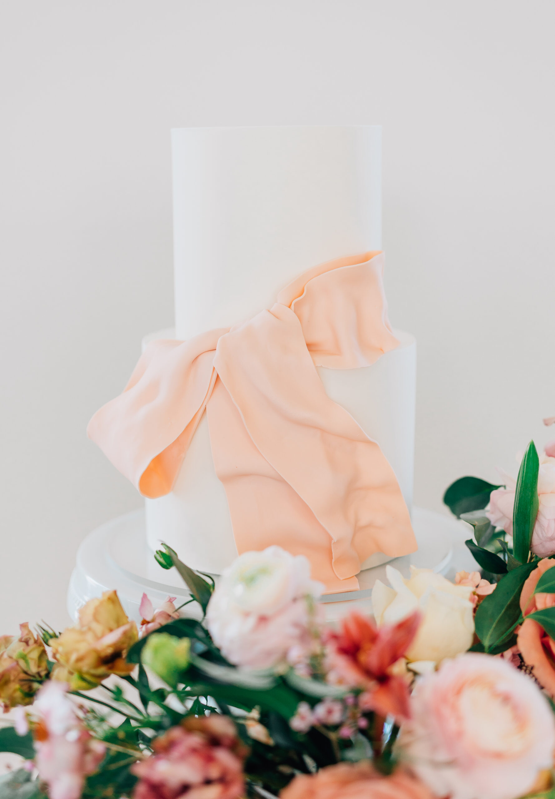 Wedding cake flavors by Sweet E's Bakery — custom design